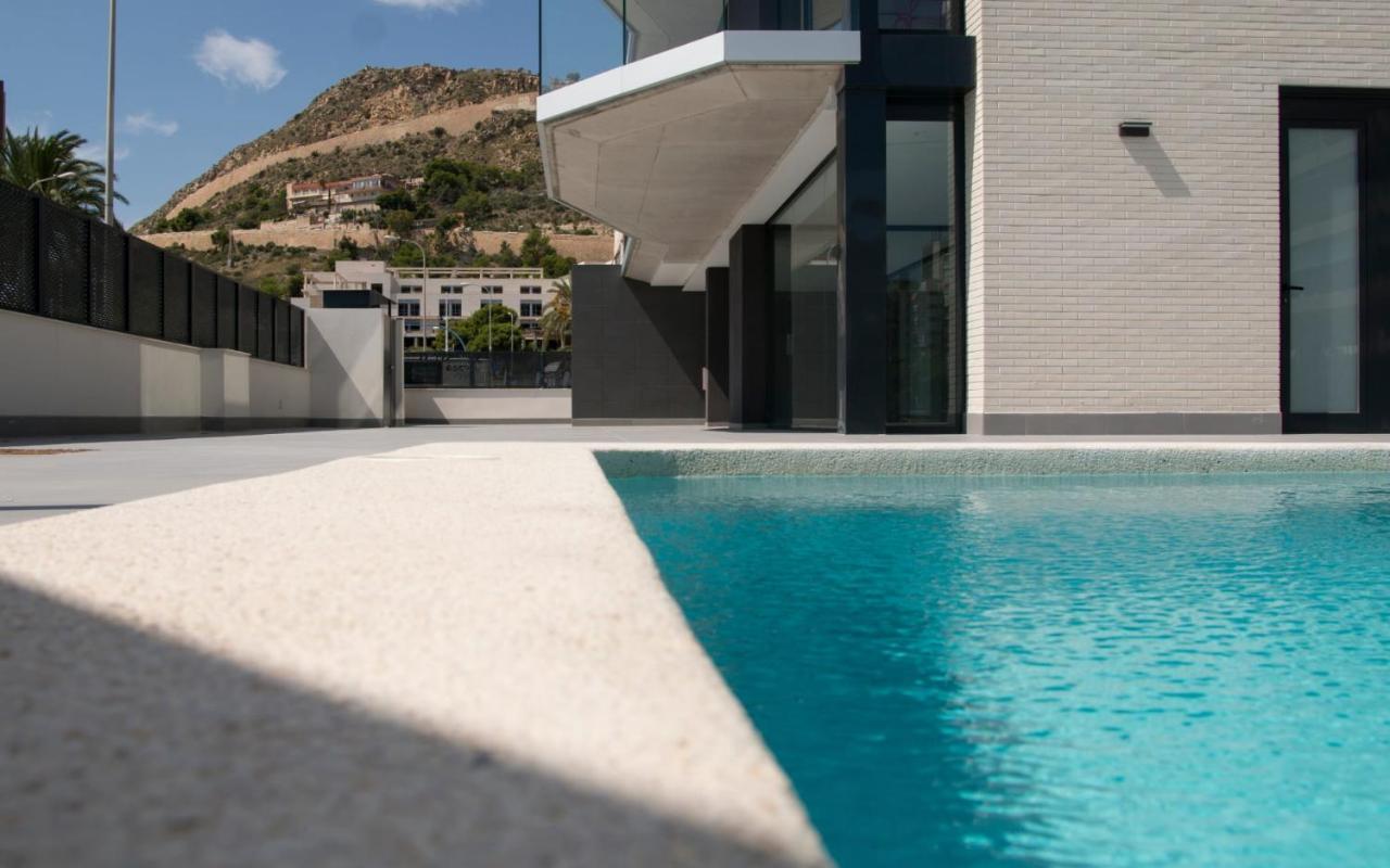 Modern Sea Front Sunny Beach Alicante Luaran gambar