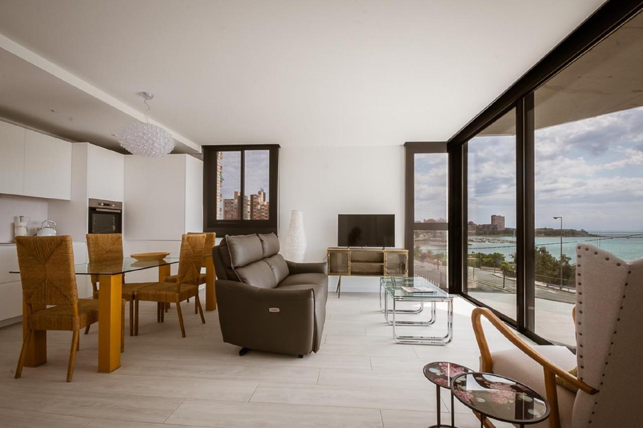 Modern Sea Front Sunny Beach Alicante Luaran gambar